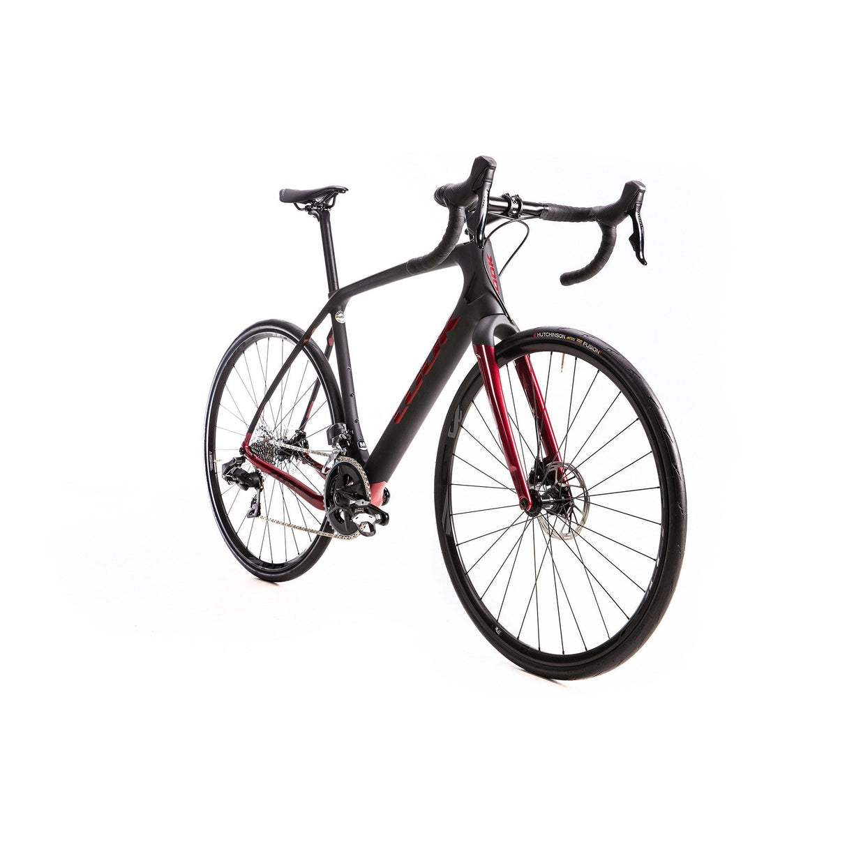 Look 765 Optimum Plus Rival AXS Bike Interference Red Glossy / Matte