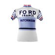 Magliamo Ford France 1966 Short Sleeve Jersey White / Light Blue