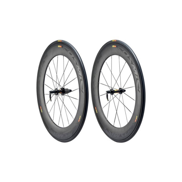 Mavic Ellipse Paire de Roues Piste Pneu Tringle Rigide - noir Mavic Ellipse Paire de Roues Piste Pneu Tringle Rigide - noir