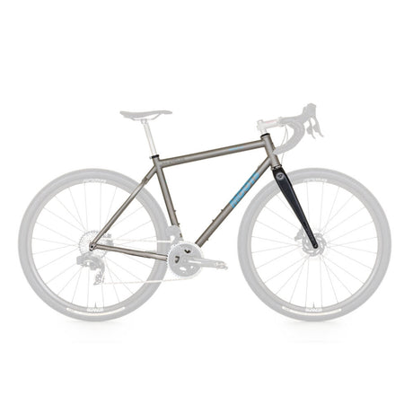 Moots Routt 45 Frameset Blue Ano