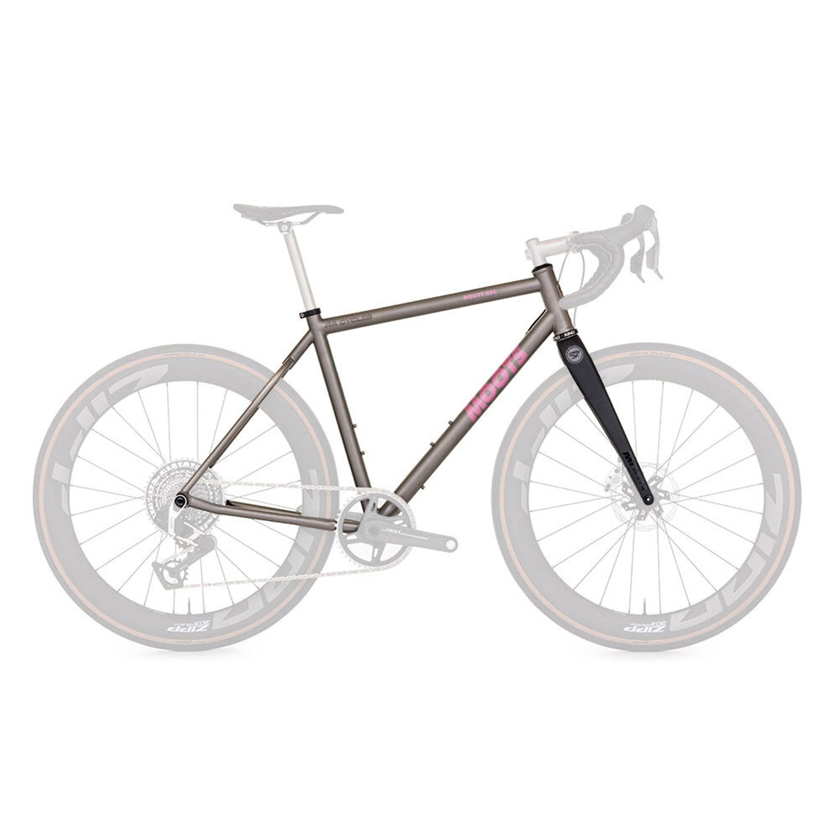 Moots Routt RSL Frameset Pink Ano