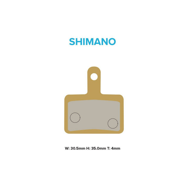 MTX Gold Label HD Disc Brake Pads Shimano Deore 2 - Piston