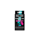 Muc - Off Stealth Tubeless Tag Holder and Valve Kit - 44mm Black