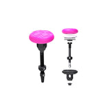 Muc - Off Stealth Tubeless Tag Holder and Valve Kit - 44mm Black