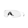 Oakley CYBR Dyno Glasses Matte White / Clear to Black Photochromic