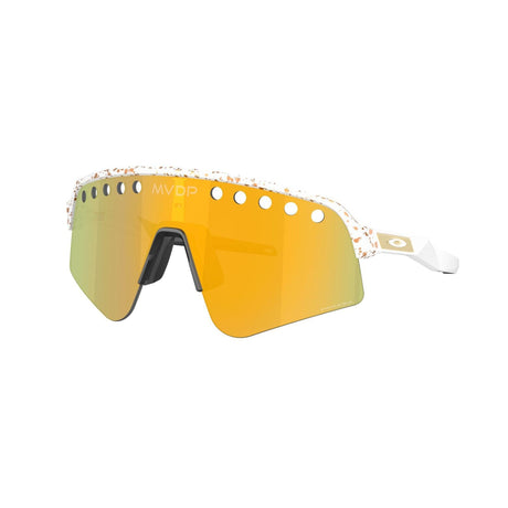 Oakley Sutro Lite Sweep Glasses White Splatter / PRIZM 24K