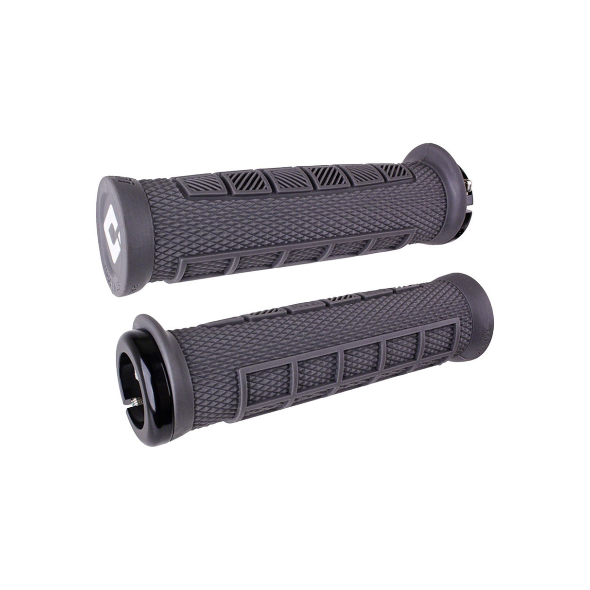 ODI Elite Pro Lock - On Grips Graphite Black