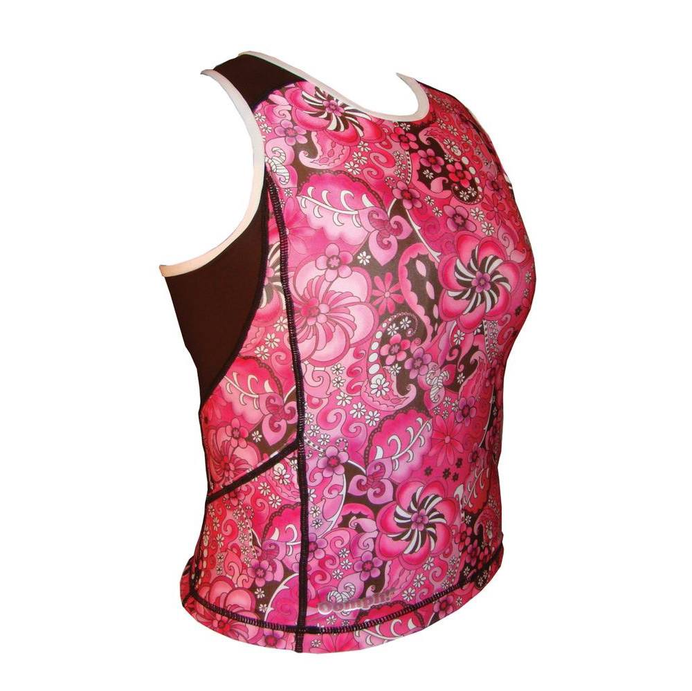 Oomph! Wahini Tri Top Mocha Flower / Mocha