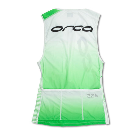 Orca 226 Kompress Printed Tri Tank Black / Neon Green