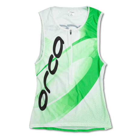 Orca 226 Kompress Printed Tri Tank Black / Neon Green