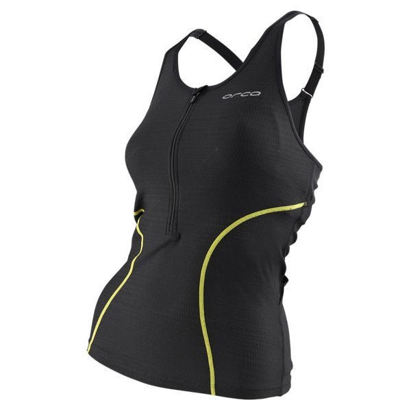 Orca 226 Support Singlet Black / Empire Yellow