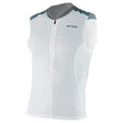 Orca Core Tri Top White / Blue Aster