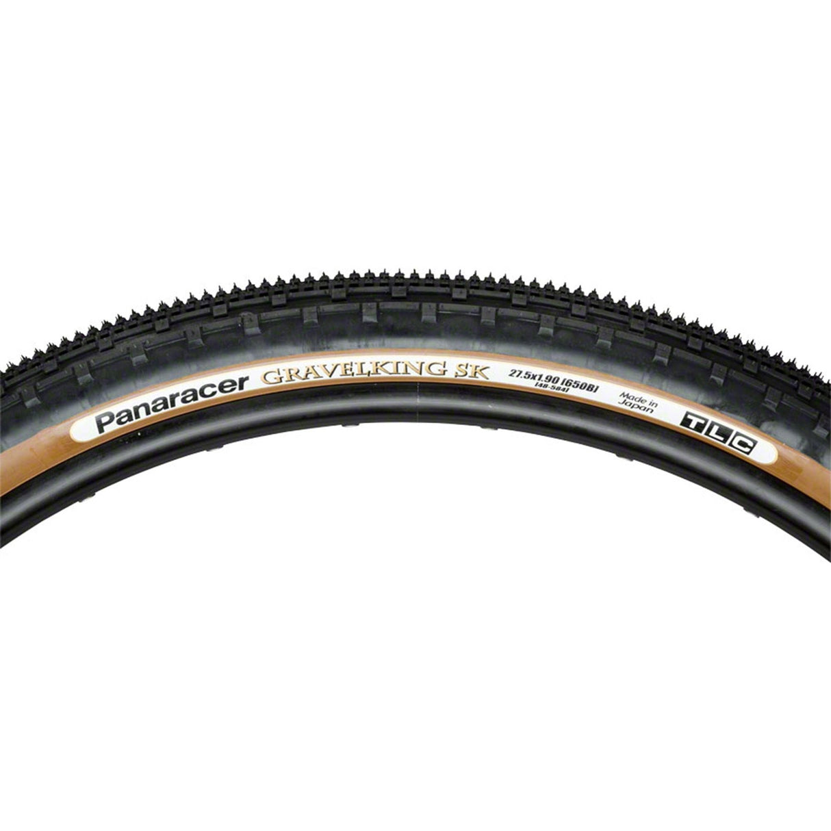 Panaracer Gravelking SK Tubeless Tire - 650b Black / Brown