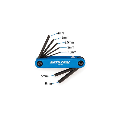 Park Tool Fold Up Hex Wrench Set - AWS - 10