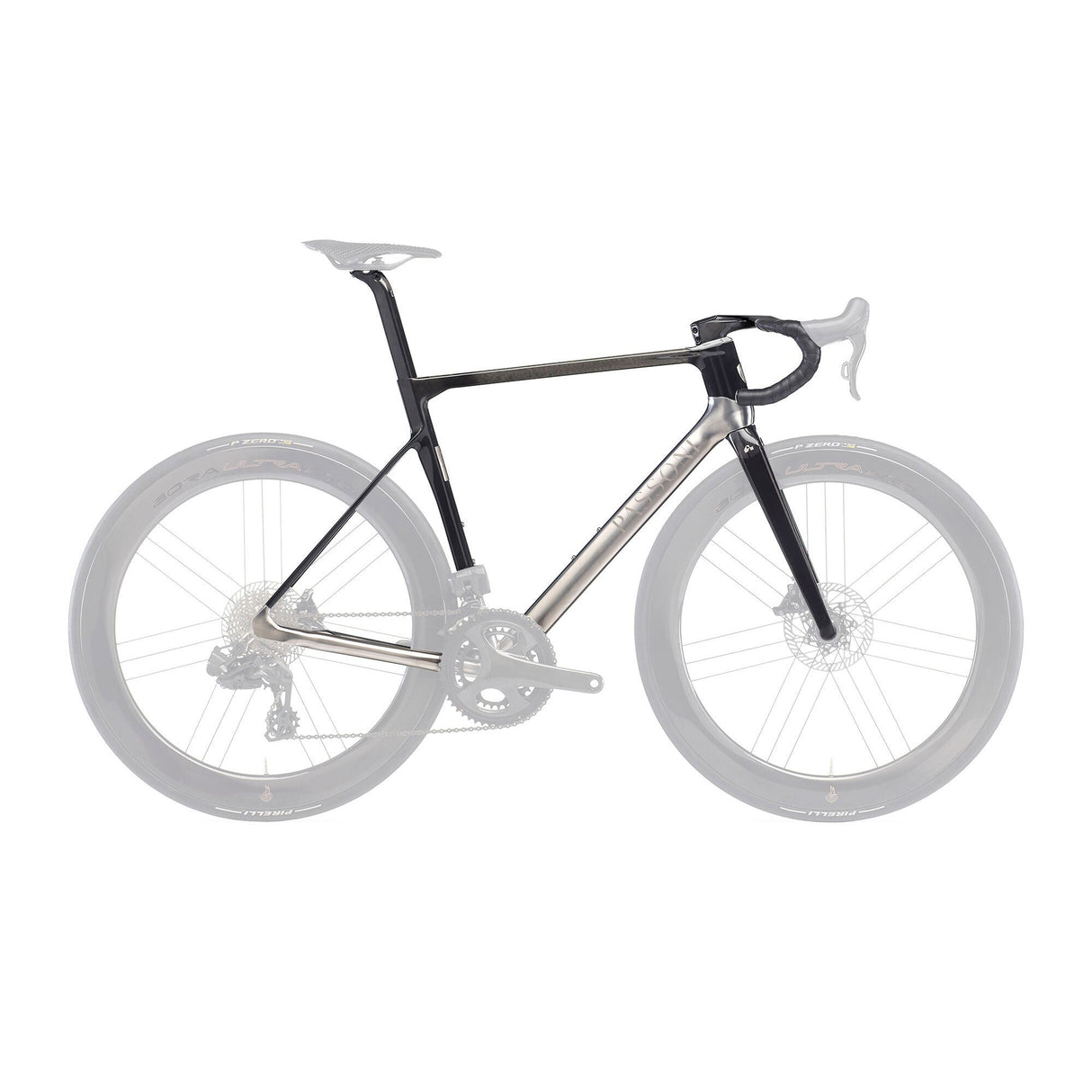 Passoni AT - 01 Animus Titanium Frameset Black / Titanium