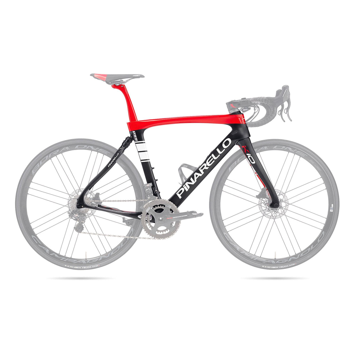 Pinarello Dogma K10S Disk Frameset 699 - Black Red