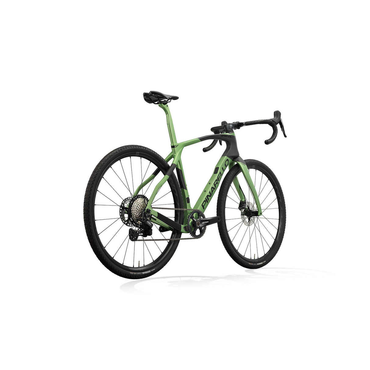 Pinarello Grevil F7 Disc GRX820 Bike E361 Stone Green