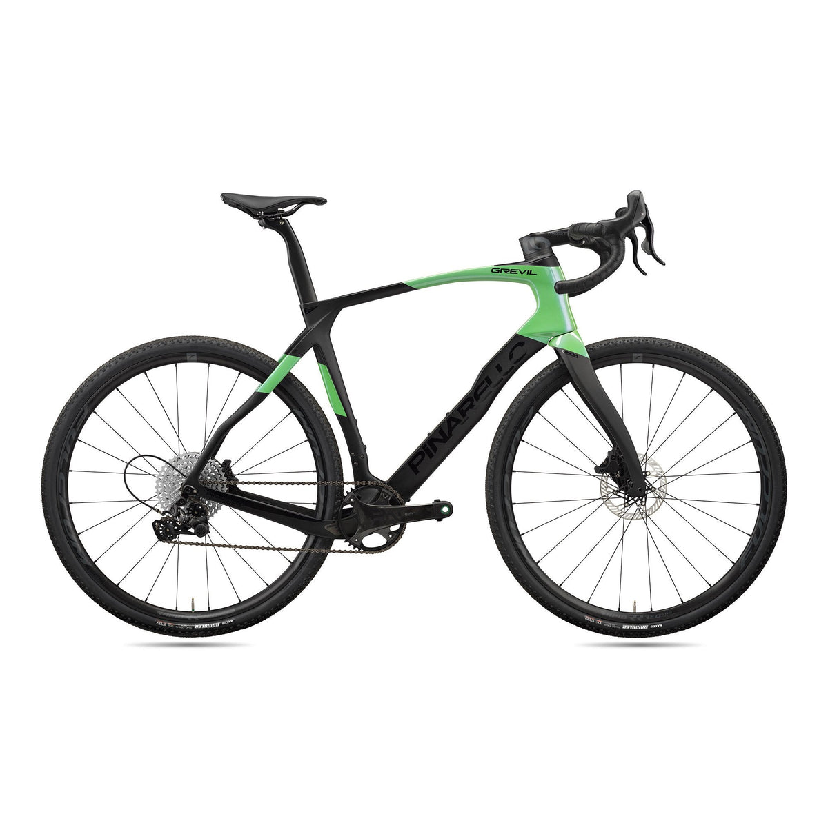 2x gravel bike Pinarello Grevil F7 Disc Rival AXS 2X Bike