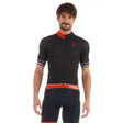 Pinarello Nani Tour Short Sleeve Jersey Black / Red / Silver