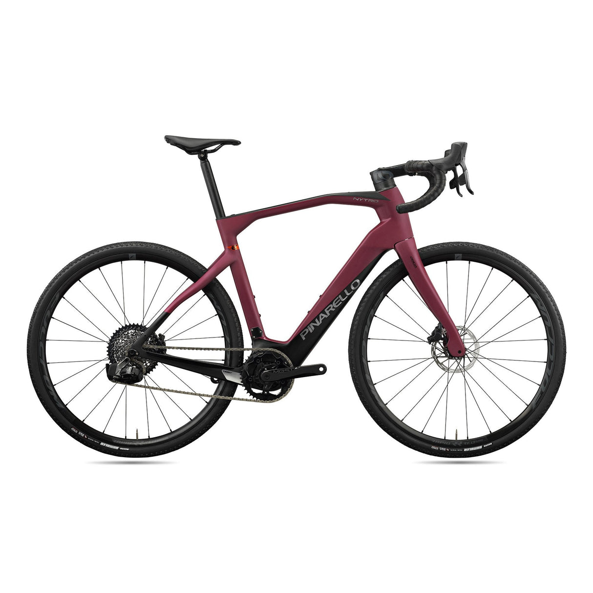 Pinarello Nytro Gravel E7 Force AXS Bike - DEMO D320 Italian Wine