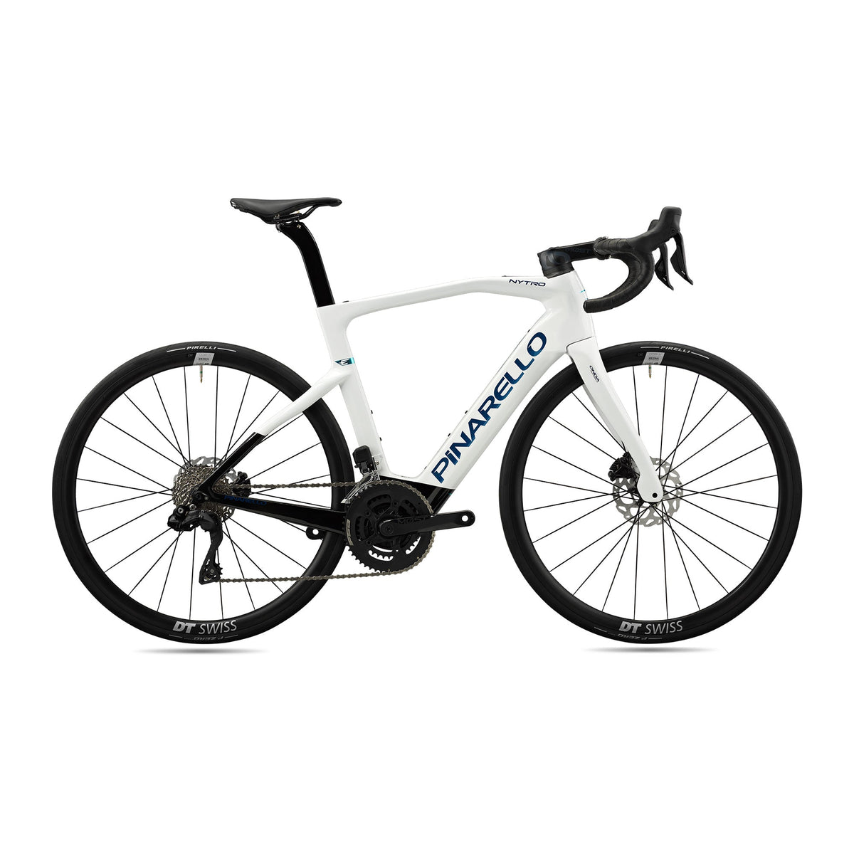 pinarello nytro e-rennrad Road E5 Carbon Shimano 105 Di2 Road E-Bike Electro White / 53 AprilNP2023 Drivetrain and tire fit Farbe:SHIFTBLUSH'N'BLACK Selbsttönende Sonnenbrillen Test: 14