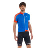 Pinarello Pista Short Sleeve Jersey Blue / Red / White