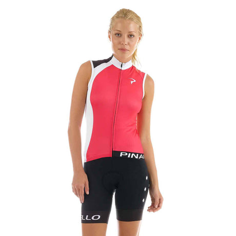 Pinarello Rondo Sleeveless Jersey Pink / White / Black