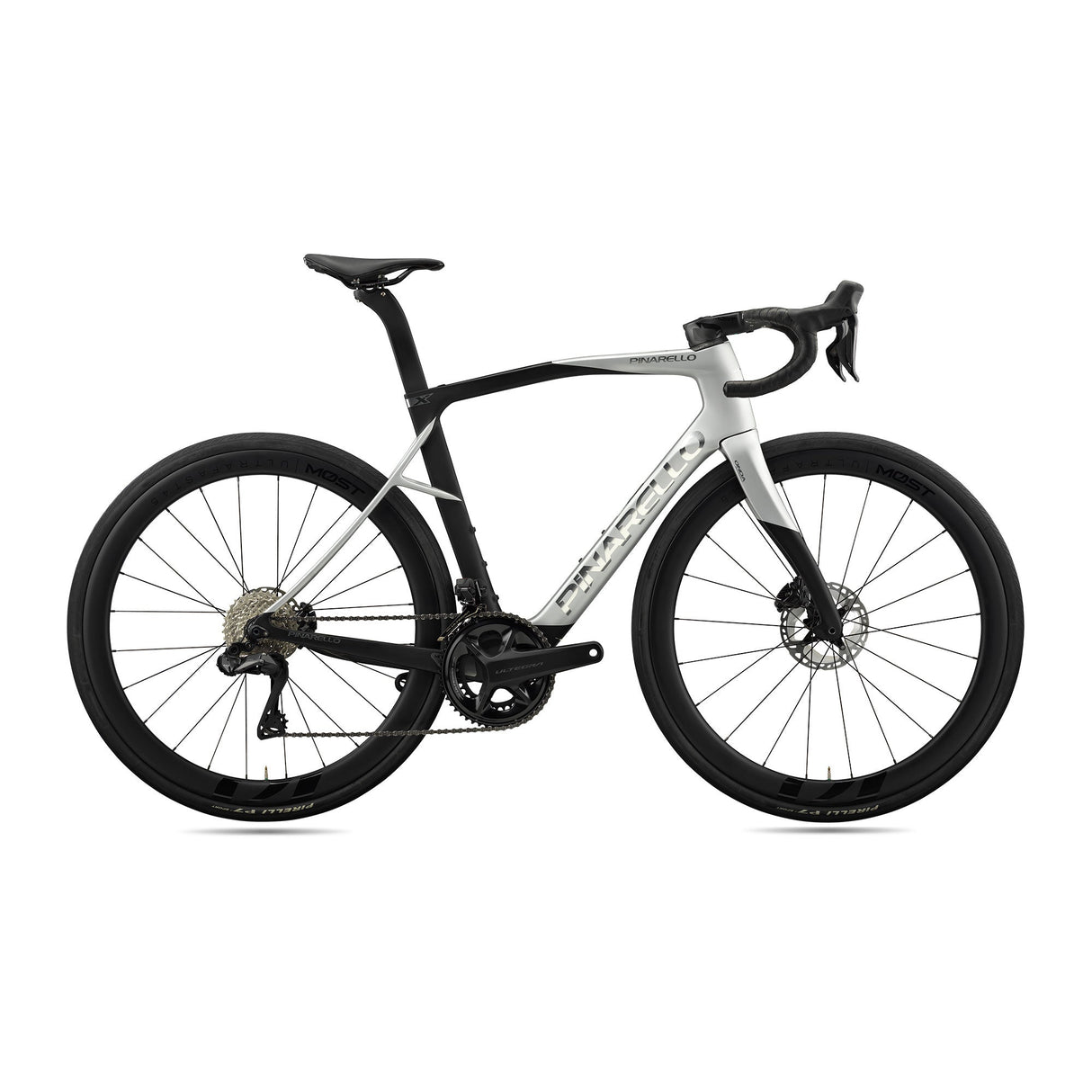 Pinarello X7 Disc Ultegra Di2 Bike G260 Xpeed Saturn Silver