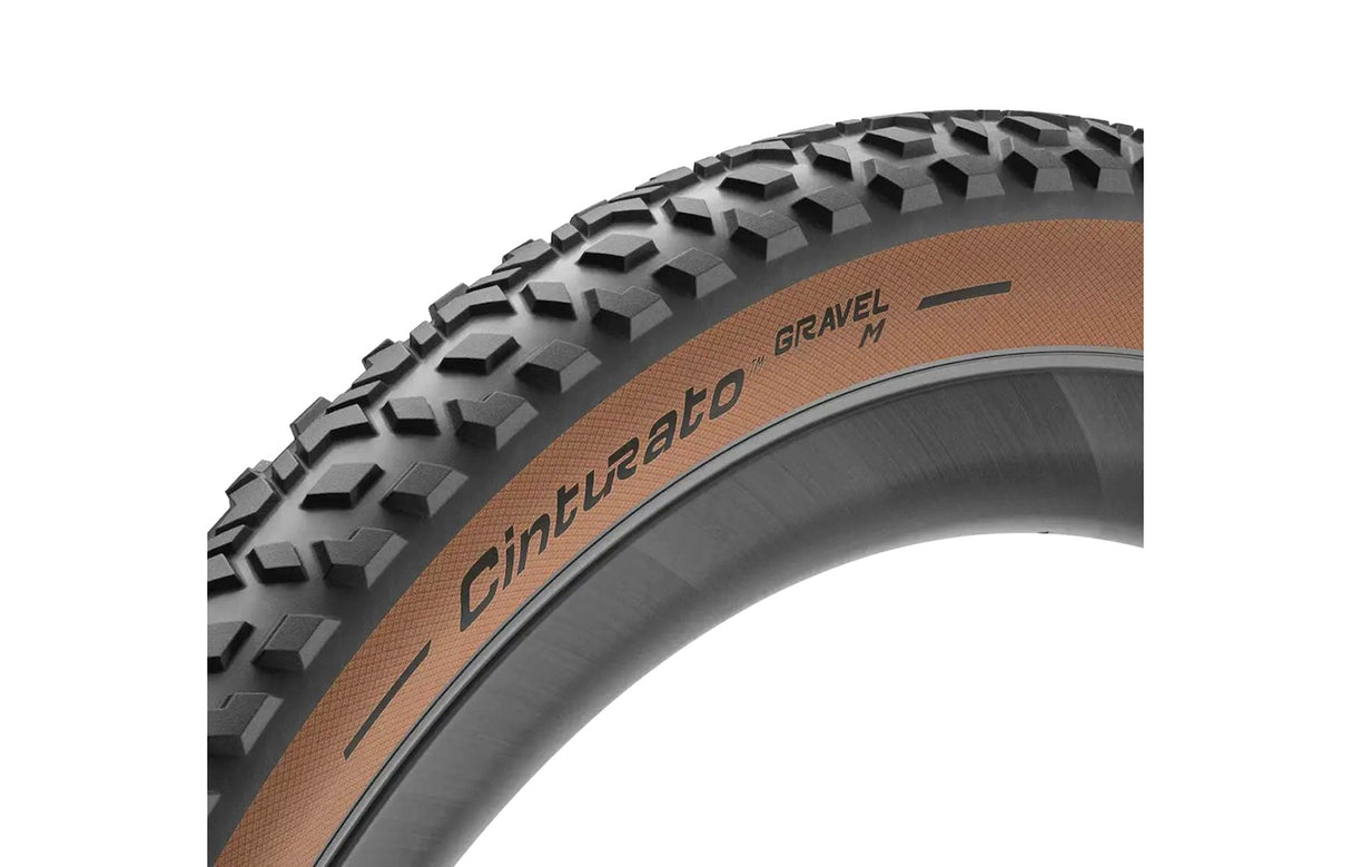 Pirelli Cinturato Gravel M 700c Tubeless Tire Black / Tan