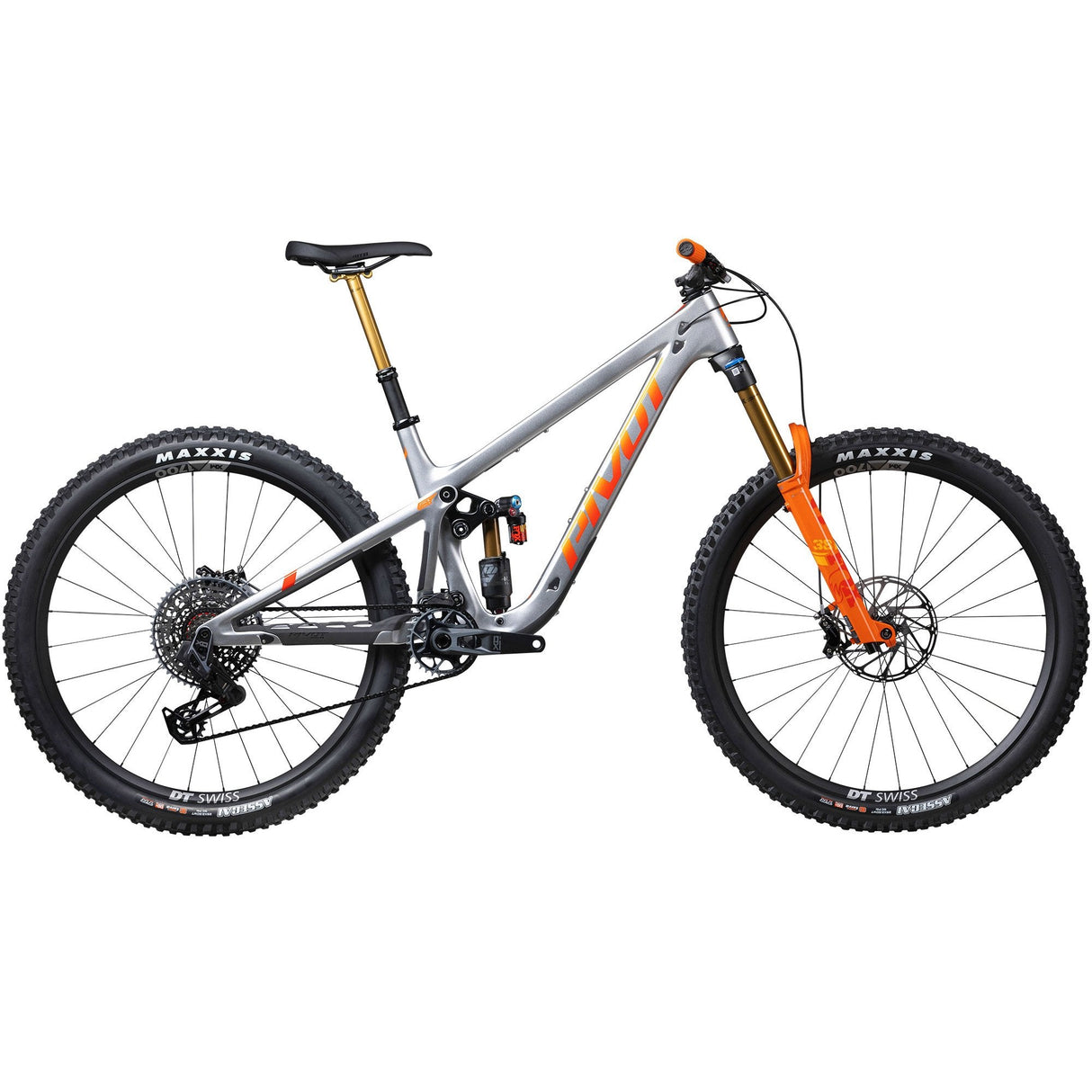 Pivot Firebird Pro X0 Eagle Transmission FOX Float X2 Silver Sunrise