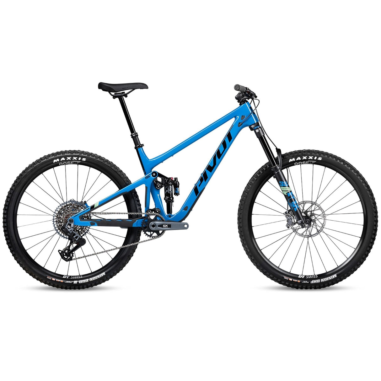Pivot Switchblade V6 Ride GX Eagle Transmission Bike Blue Neptune