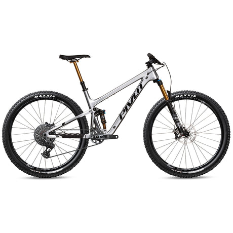 Pivot Trail 429 Pro X0 Eagle Transmission Bike w/Carbon Wheel Upgrade Silver Metallic