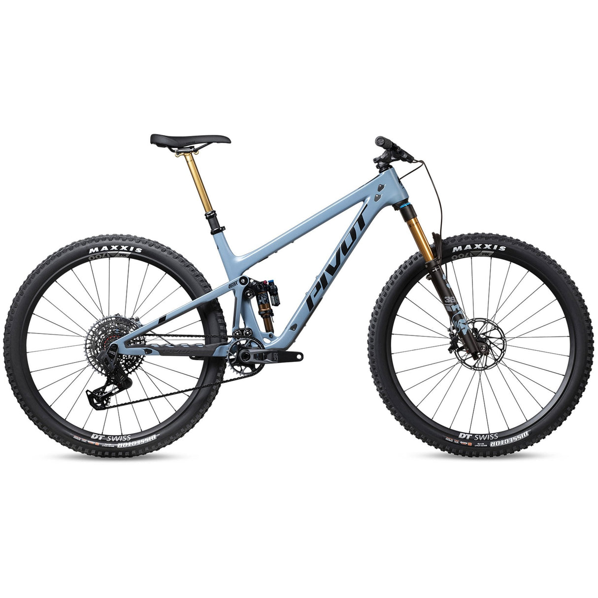 Pivot Trail 429 Pro X0 Eagle Transmission Enduro Bike Pacific Blue