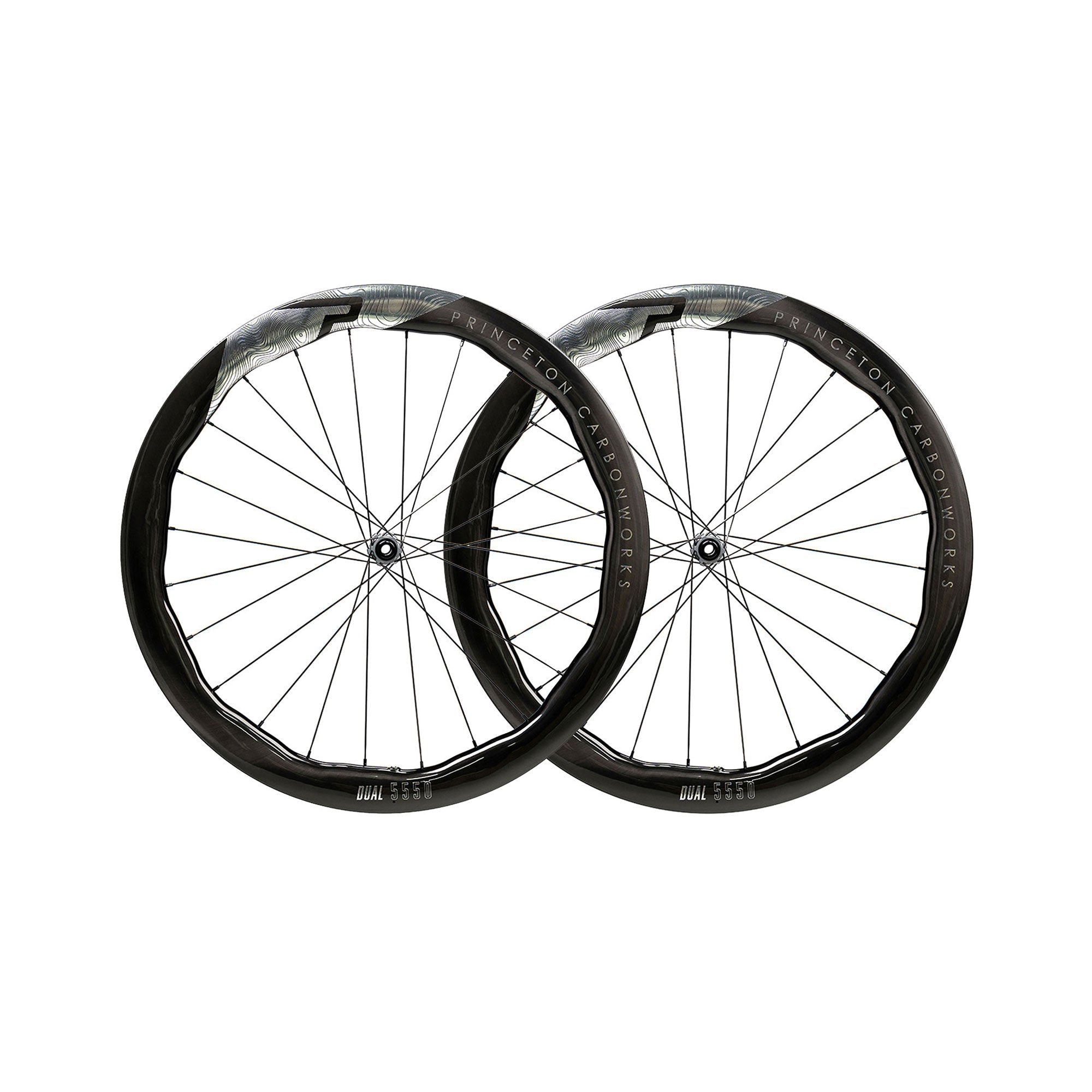 Princeton Dual 5550 EVO Disc Brake Wheelset w/Tactic TR01 Hubs