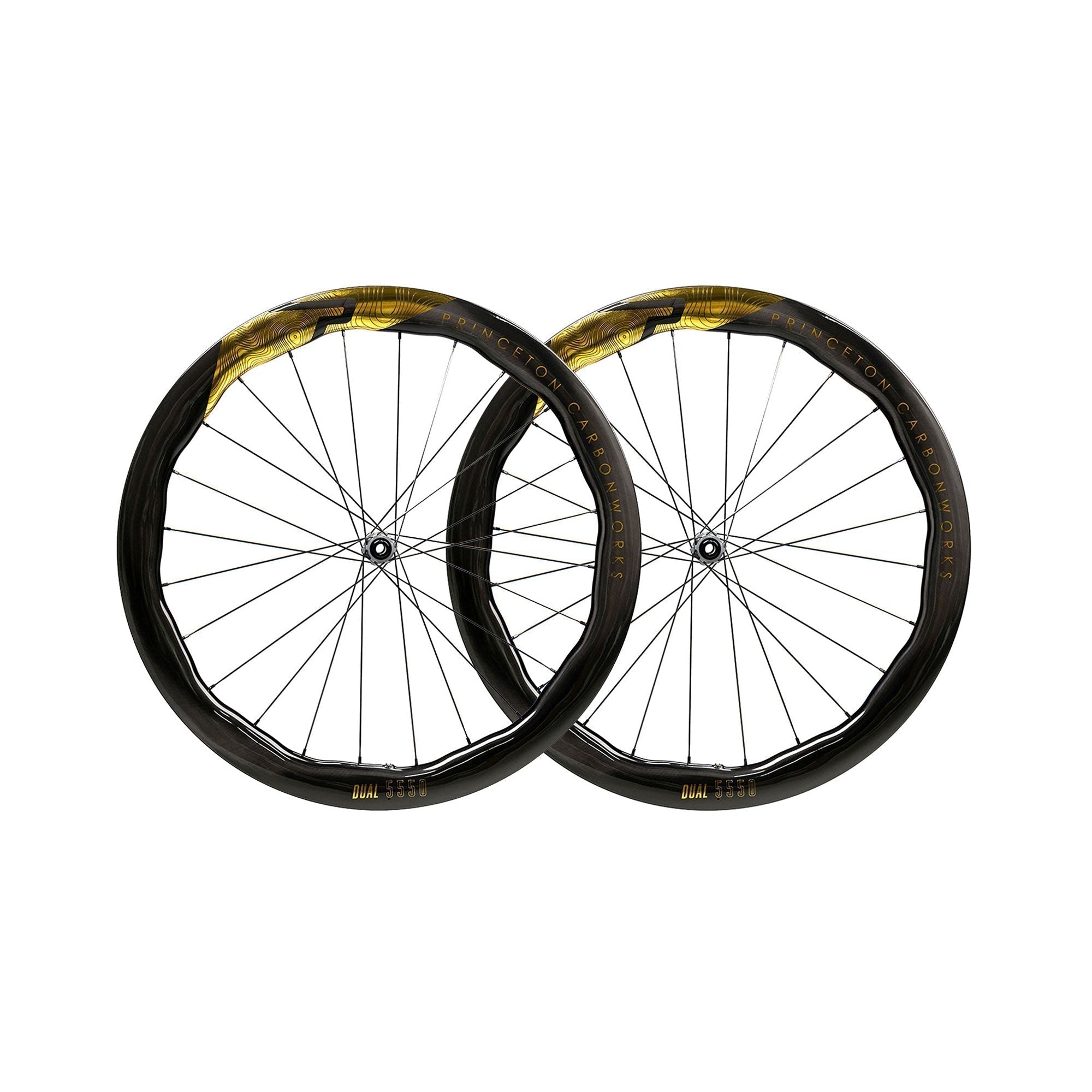 Princeton Dual 5550 EVO Disc Brake Wheelset w/Tactic TR01 Hubs