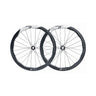 Princeton Grit 4540 EVO Disc Brake Wheelset w/Tactic TR01 Hubs Matte White