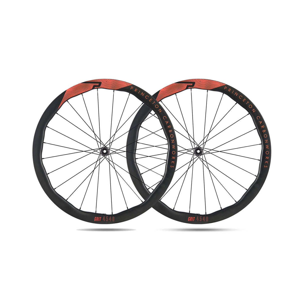 Princeton Grit 4540 EVO Disc Brake Wheelset w/White Industries Hubs Matte Lava