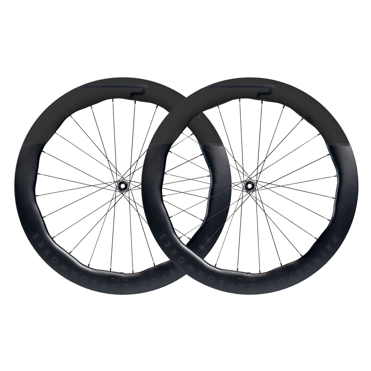 Princeton Wake 6560 EVO Disc Brake Wheelset w/Tactic TR01 Hubs - Standard Color Black