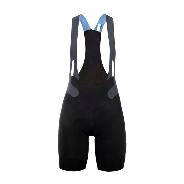 Q36.5 Gregarius Grid Skin Bib Shorts Womens Black