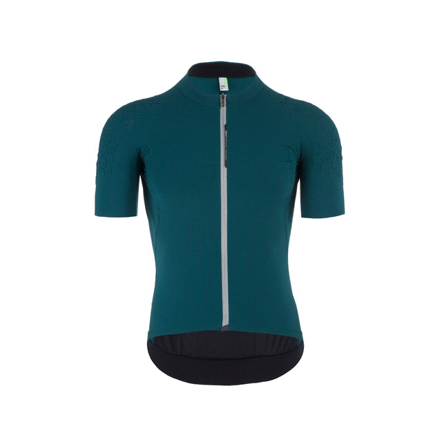 Q36.5 Grid Skin Short Sleeve Jersey Australian Green