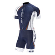 R&A Cycles Evolution Bib Short Blue / White