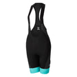 R&A Cycles ICONIC Bib Short Womens Black / Celeste