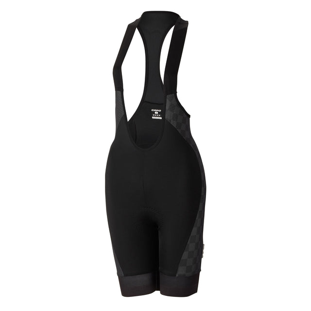 R&A Cycles Night Rider Bib Short Womens Black