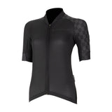 R&A Cycles Night Rider Short Sleeve Jersey Womens Black