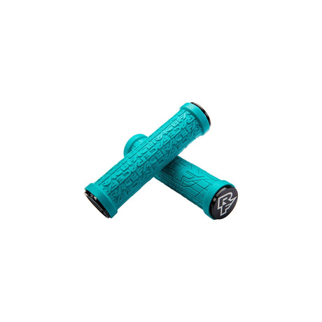 Race Face Grippler Grips Turquoise