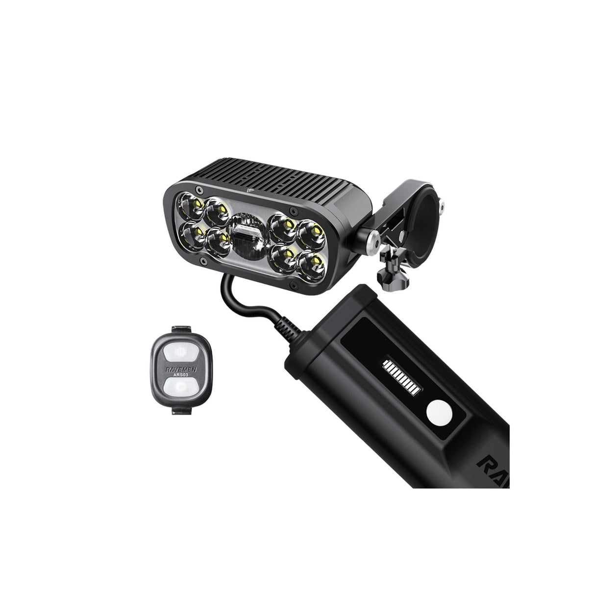 Ravemen XR6000 Wireless Switch Headlight Black
