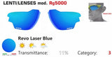 SH+ Sunglasses RG 5000 Replacement Lens - Blue