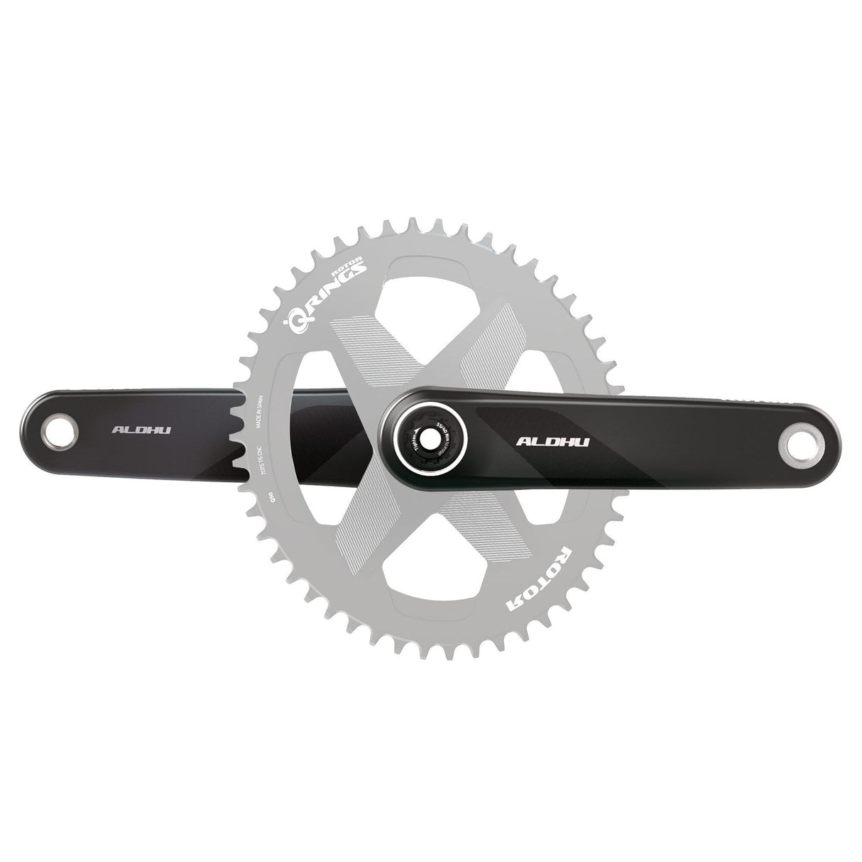 Rotor Aldhu Carbon Crank Arms Black