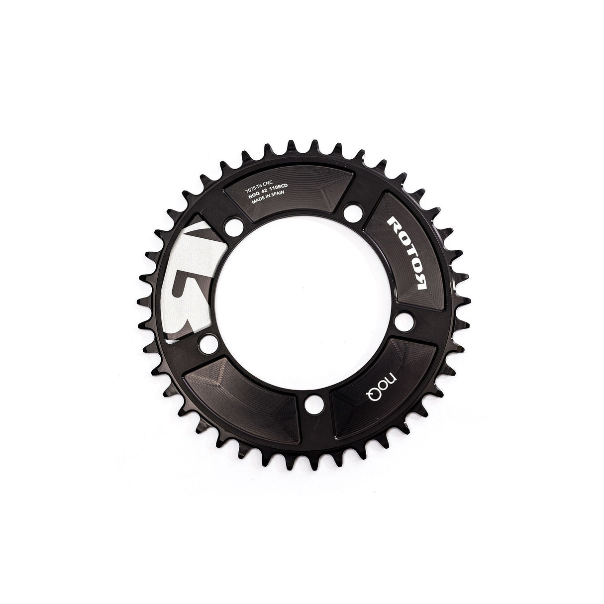 Rotor NOQ CX1 Aero Chainring 110bcd