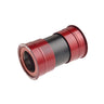 Rotor PF4630 (BBright) to BB30 Ceramic Bottom Bracket Red